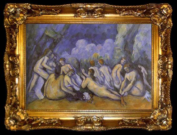 framed  Paul Gauguin bather, ta009-2